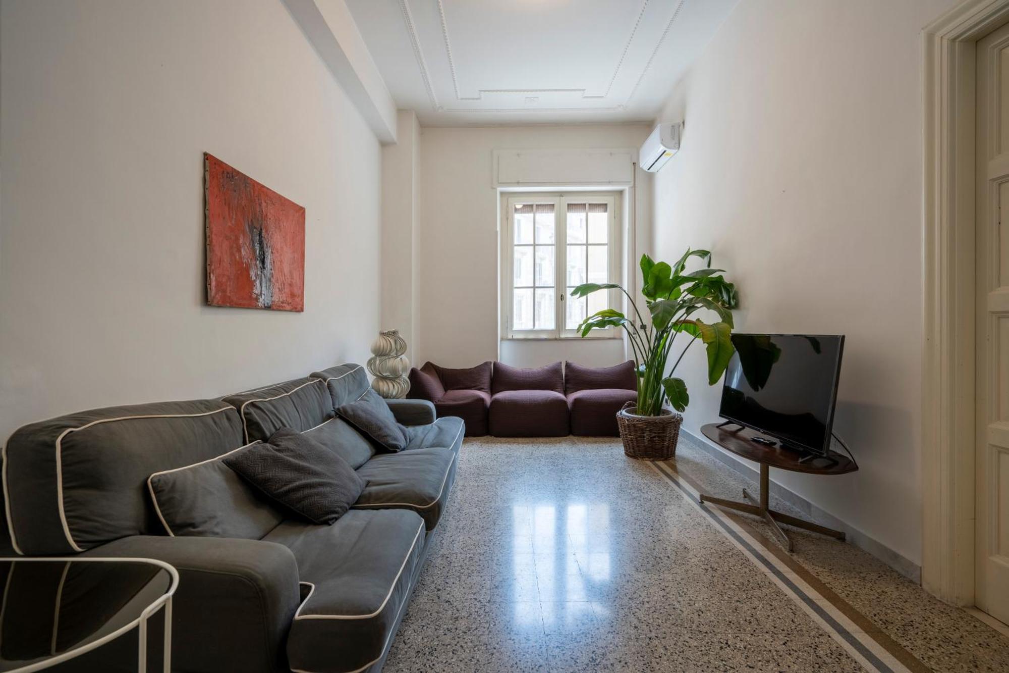 Appartamento Zaum House, Quartiere Umbertino. 120 Mq Bari Esterno foto