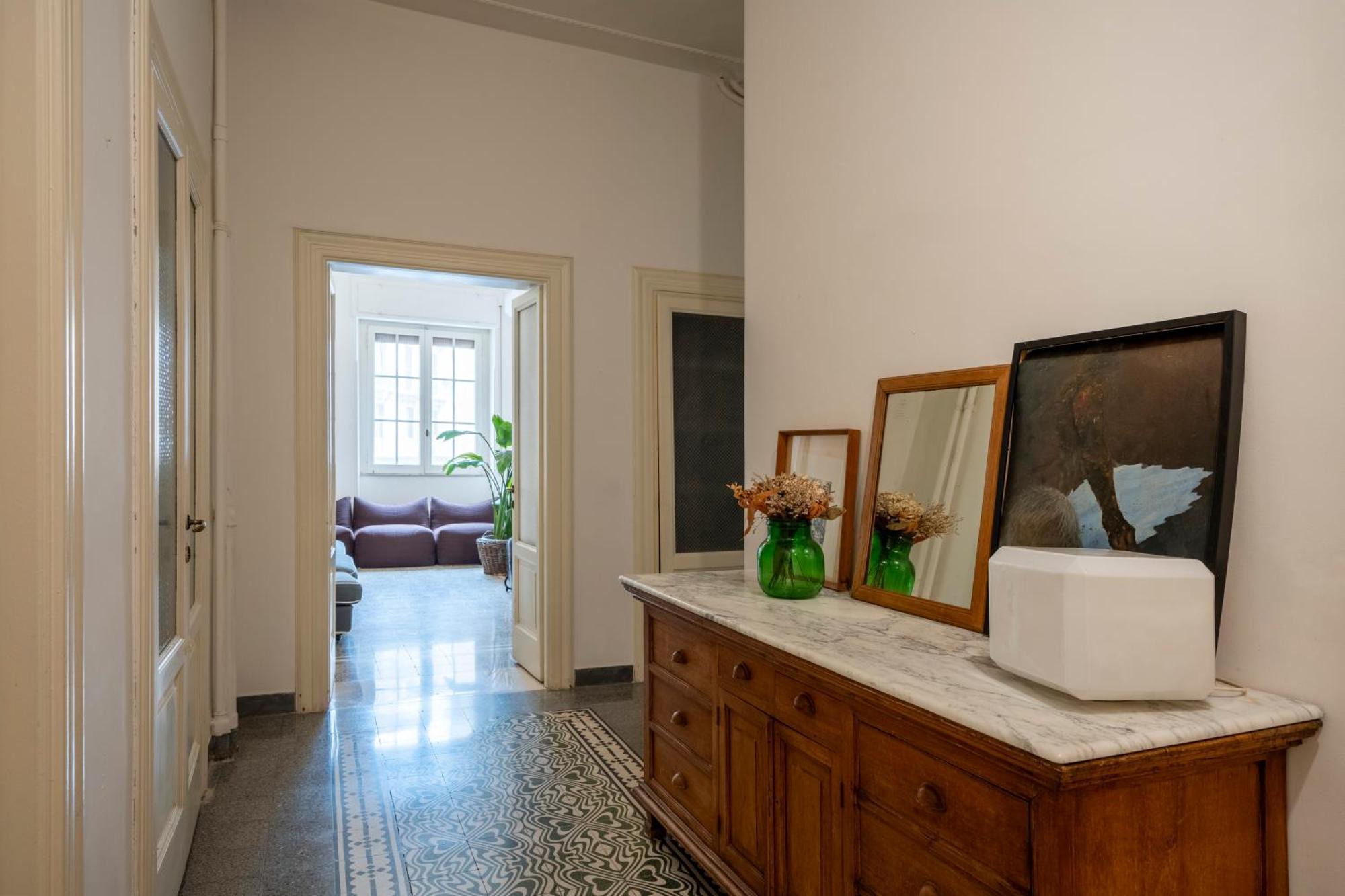 Appartamento Zaum House, Quartiere Umbertino. 120 Mq Bari Esterno foto
